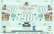 Slixx 1177 #90 Heilig Meyers 1996-Mike Wallace Nascar decal