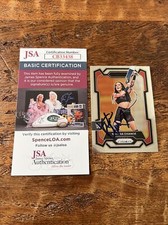 Katana Chance IP Signed Panini Prizm Card JSA Coa Autographed WWE