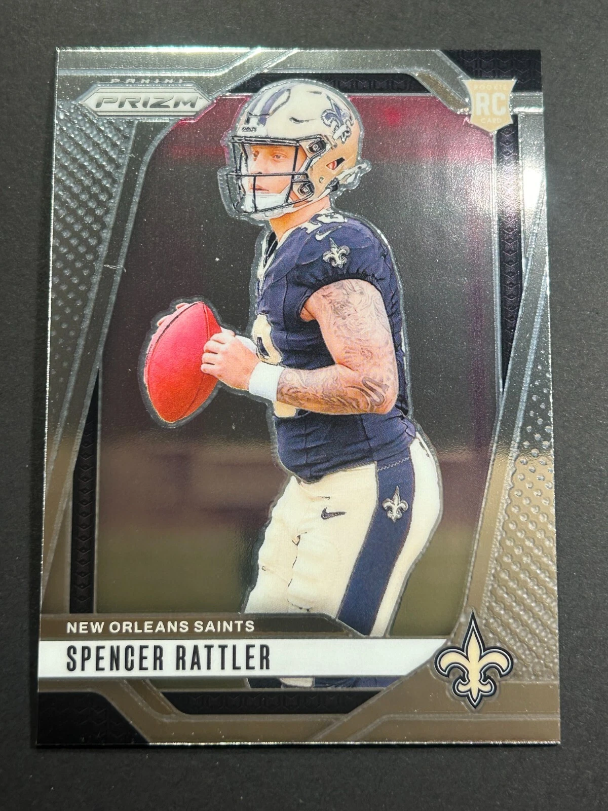 Spencer Rattler trading card