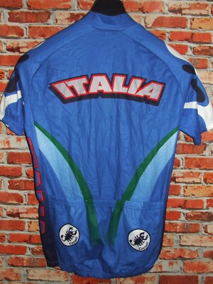 ITALIA ITALY CASTELLI MAGLIA BICI CICLISMO SHIRT MAILLOT CYCLISM