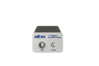 albs RAM-6 MC-RIAA-Preamp, MC, Entzerrervorverstärker, Phonovorverstärker, RIAA