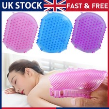 Soft Silicone Body Anti Cellulite Massage Glove Anti-Bacterial Bath Shower Tool