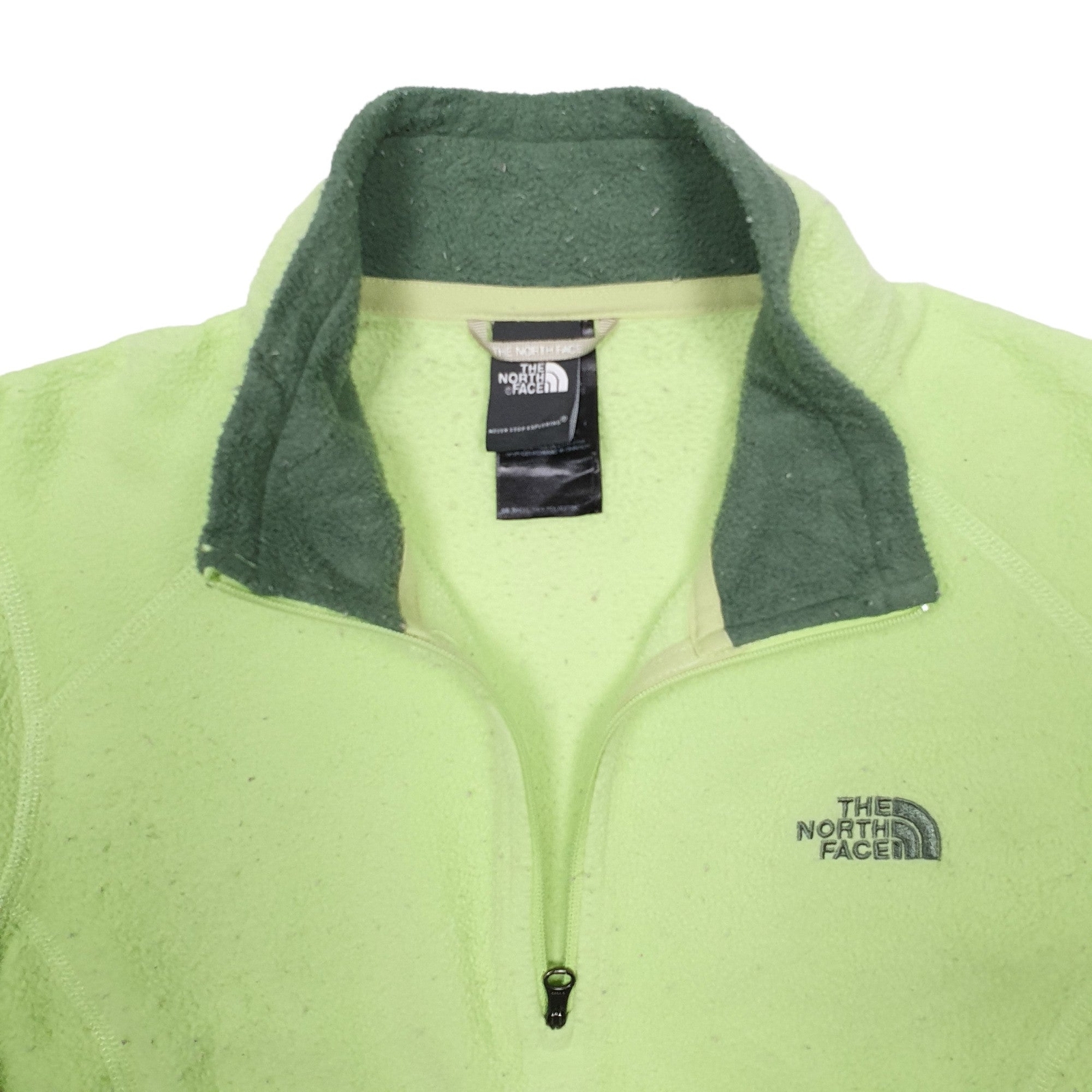THE NORTH FACE 1/4 Quarter Zip Polyester Fleece Jumper Womens M image 2