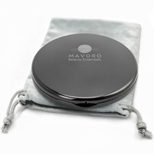 Magnifying Compact Mirror for Purses, 1x/10x Magnification Double Sided