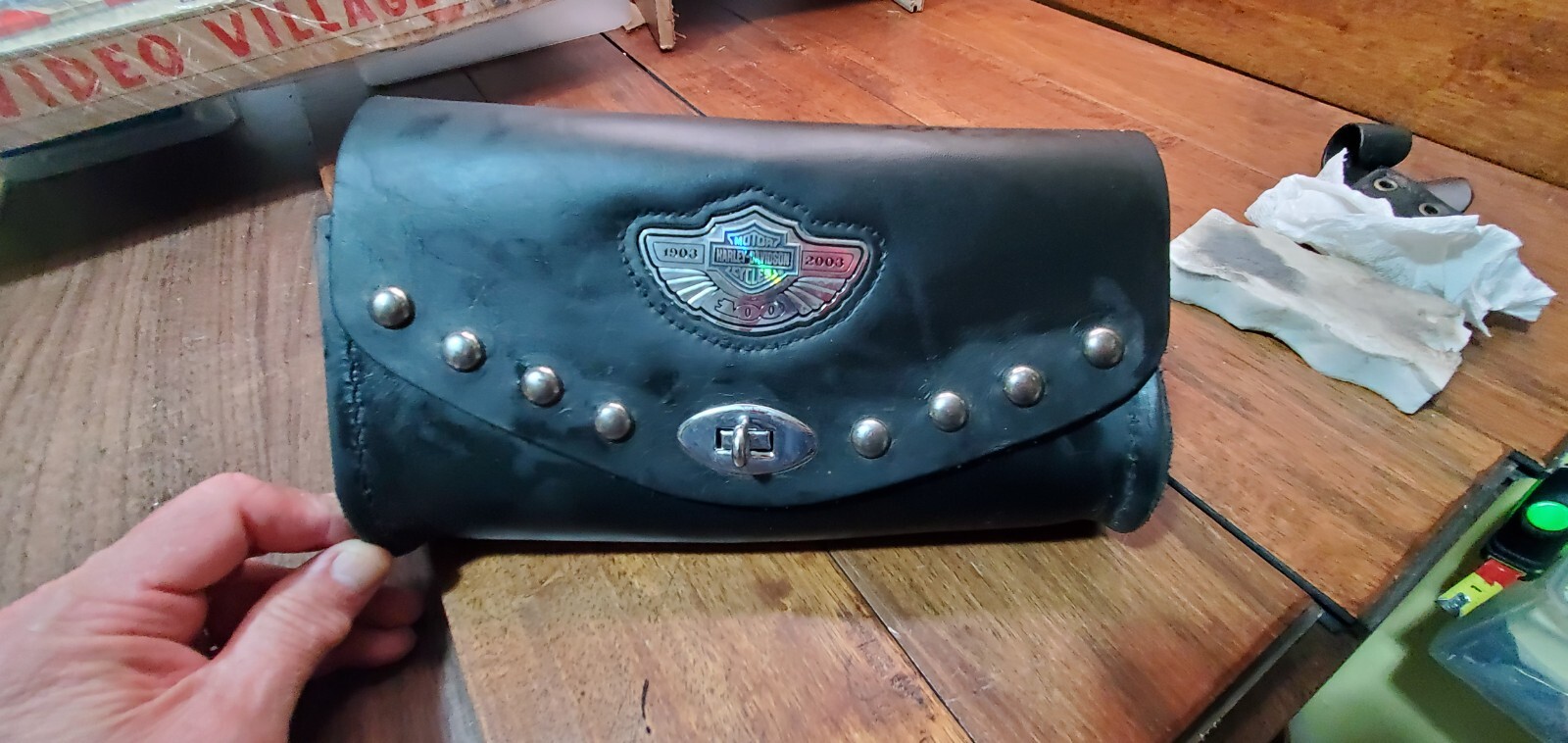 Harley OEM 100th Anniversary Windshield Bag eBay