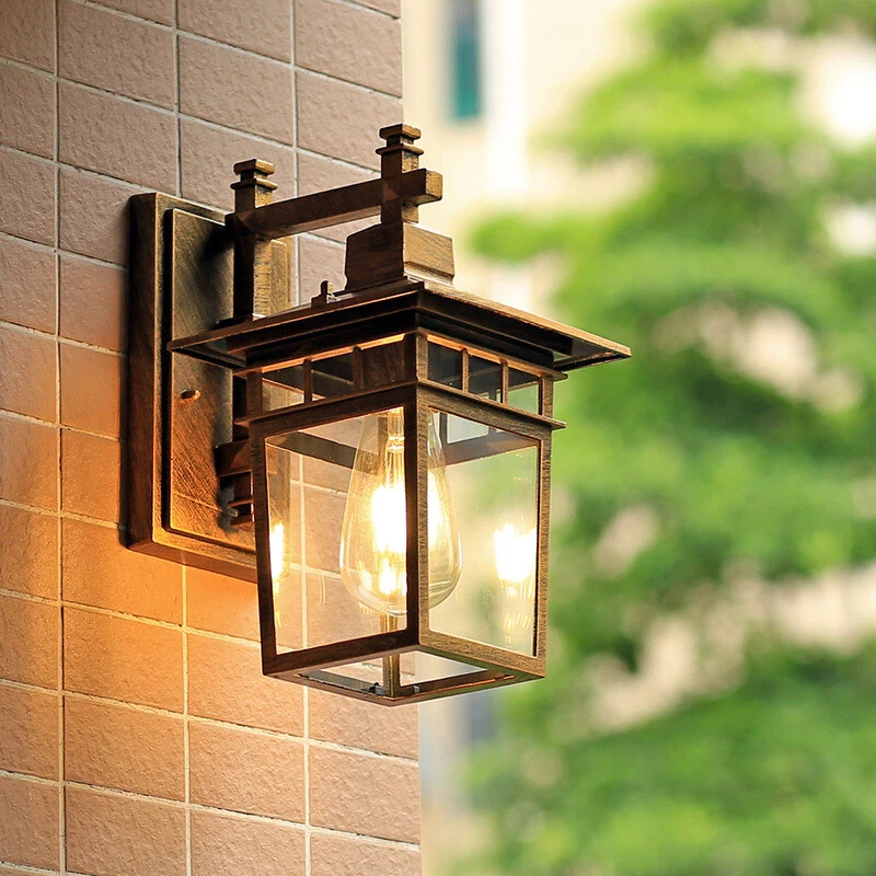 Patio wall light fixture deals