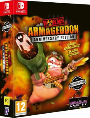 Nintendo SWITCH Spiel Worms Armageddon NEU NEW 55