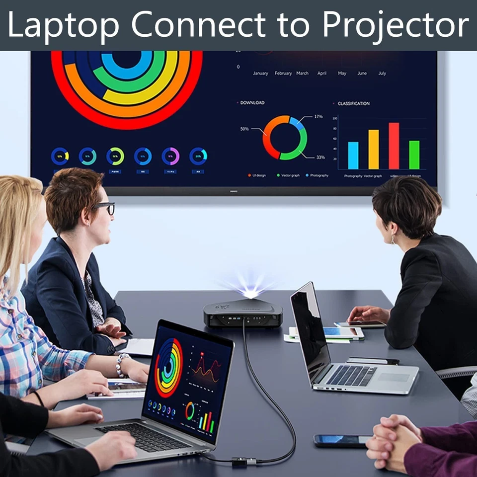 CONVERTIDOR ADAPTADOR DE VGA a HDMI 1080 CON CABLE AUDIO CONVERSOR ENVIO HOY - Imagen 3 de 3