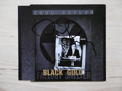 Dave Pirner Autogramm signed CD-Cover ''Soul Asylum - Black Gold''