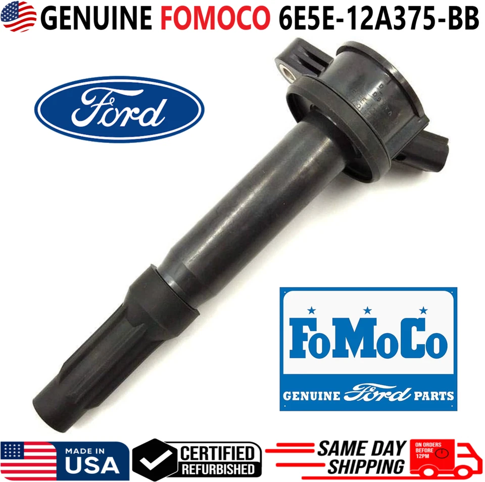 Bobinas de encendido originales FOMOCO para Ford Mercury Mazda 2006-2012, 6E5E-12A375-BB Foto 3 de 4