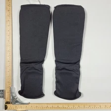 pro force martial arts cloth instep shin guard for sparring