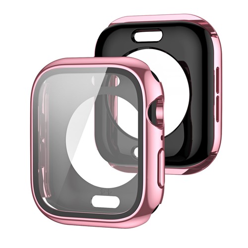 For Apple Watch Series 10/9-1/SE/Ultra 1/2 Case with Tempered Screen Protector - Zdjęcie 10 z 19