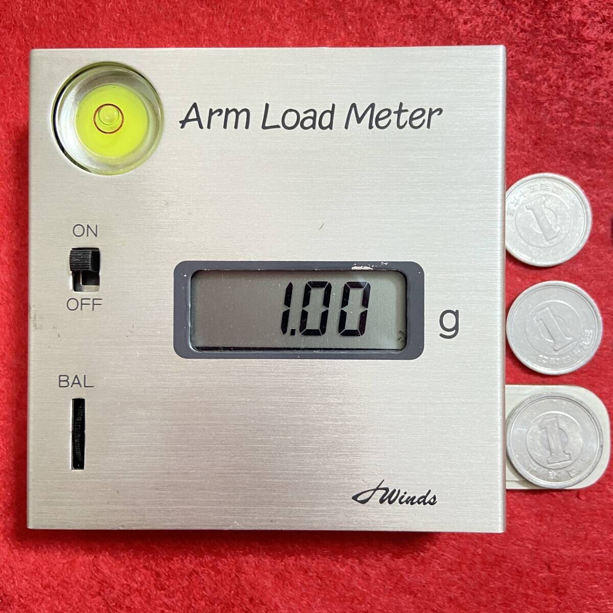 WINDS ALM-01 Arm Load Meter 針圧計 WINDS ALM-01 Arm Load Meter 針圧計 WINDS ALM-01 Arm Load
