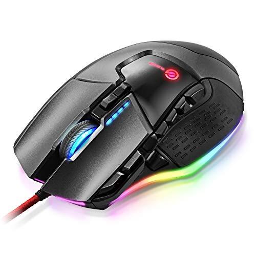 Elecom Gaming Mouse 13Button Programmable RGB Compatible Hardware Macro Equipped - Picture 1 of 8