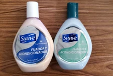 2 PACK SUAVE HAIR CONDITIONING CREAM ORIGINAL & FRESH  /FIJADOR Y ACONDICIONADOR