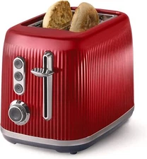 Oster� Retro 2-Slice Toaster with Quick-Check Lever, Extra-Wide Slots, Impres