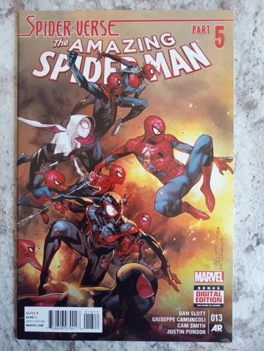 Amazing Spider-Man #13 Spider-Verse Pt.5 1st Print VF+  Marvel Comics Slott (A)