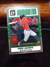 2017 Donruss Optic Jose Altuve Green Dominator Houston Astros #D5