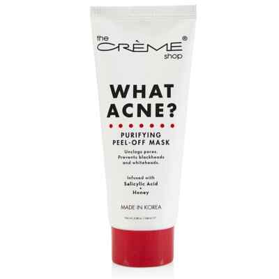 ~WHAT ACNE?~ The Creme Shop Purifying Peel-Off Mask Made in Korea, New, 100 mL