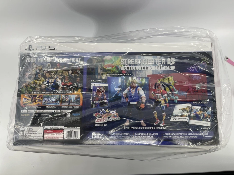 Street Fighter 6 Collectors Edition Sony PS5 Playstation 5 2023 Brand New - Image 3 of 4