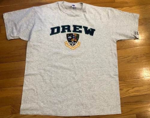 Men’s Vintage Drew University Russell Athletic T-Shirt -Size XXL -New