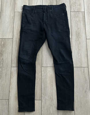 G-Star RAW D-Staq 3D Super Slim Jeans W33 L34 Schwarz Slim Fit