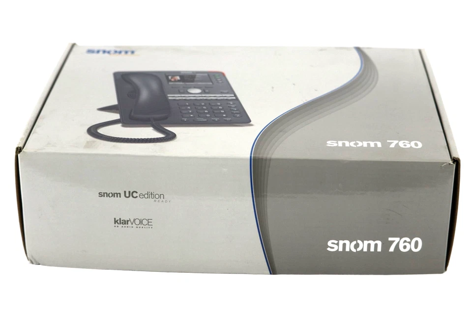  ⭐ BRAND NEW - Snom 760, SIP/ VOIP, 12-Line Desktop Set / Phone 3.5" LCD Display - Image 4 of 4