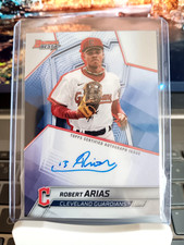 2025 Bowman's Best Baseball Robert Arias Auto - Guardians