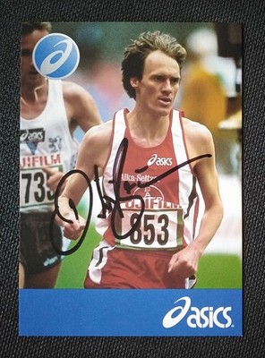 15437 Dieter Baumann Leichtathletik Autogrammkarte original signiert