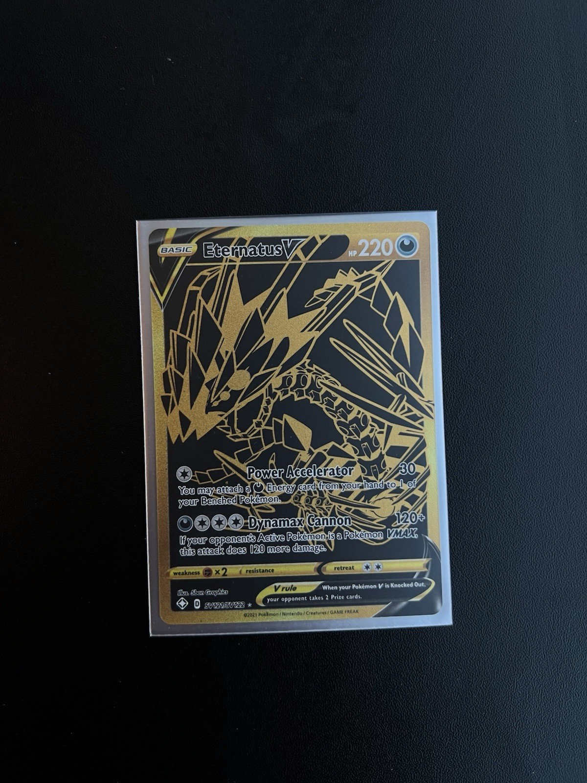 Eternatus V SV121/SV122 Shining Fates: Shiny Vault Holo