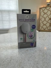 Toothbrush UV Cleaner, Sanitizer and Holder, Cleaning and Air Drying, LED Smart