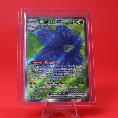 2023 Pokémon TCG S&V Obsidian Flames Ultra Rare Full Art 213/197 Glimmora ex