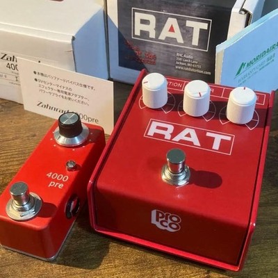 ProCo RAT2 & Zahnrad 4000pre Set Red Ikebe Limited Color