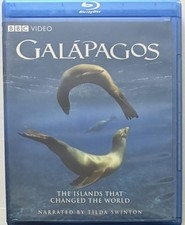 Galapagos Blu-Ray, 2007 BBC Video Narrated by Tilda Swinton