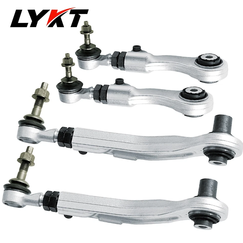 LYKT 4pcs Rear Camber&Toe Adjustable Alignment Control Arms For BMW 525-760、X5、Z - Image 2 of 4