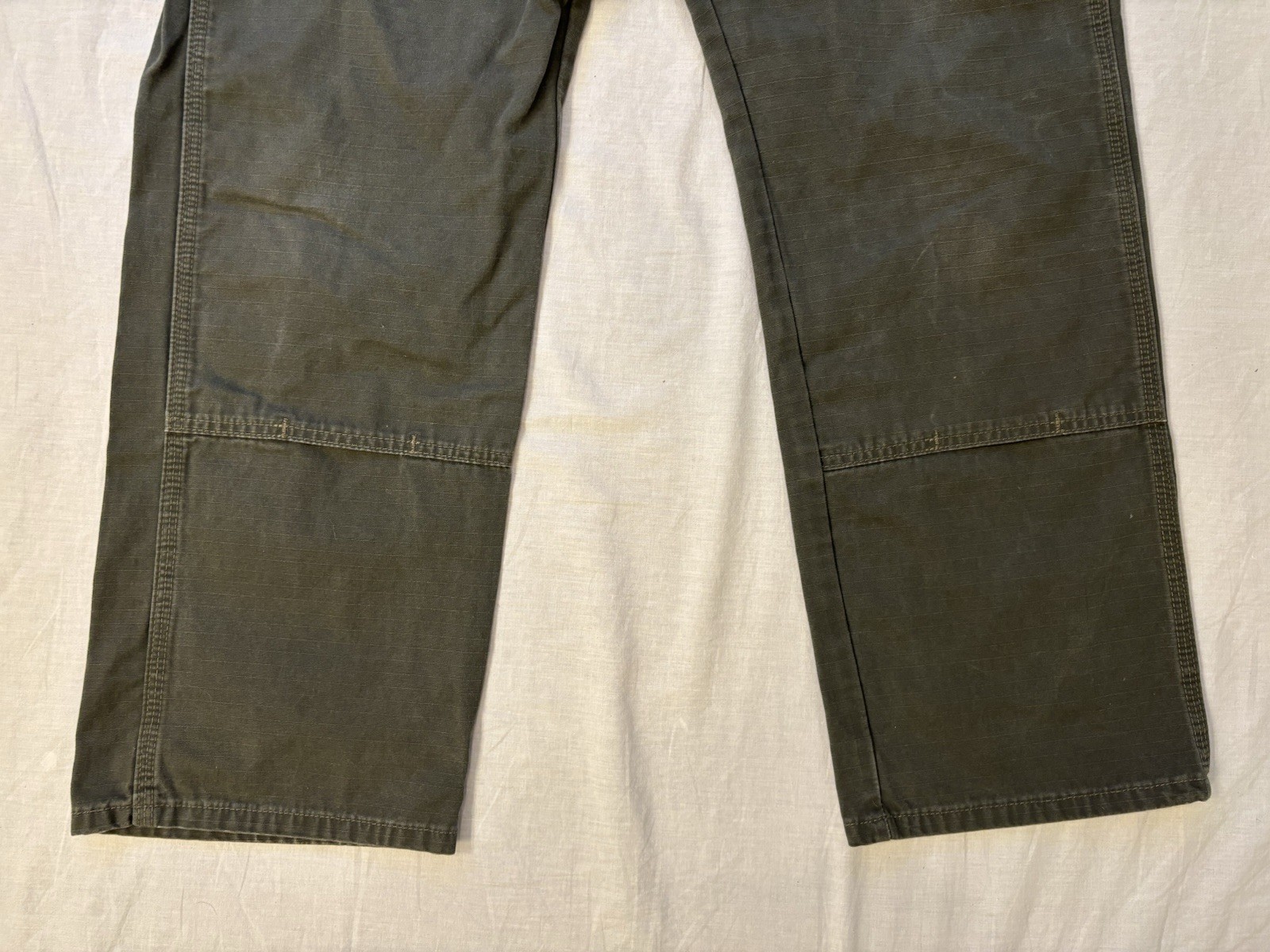 Wrangler Riggs Pants Mens 34x31 Ranger Relaxed Fit Ripstop Cargo Workwear Green thumbnail 9