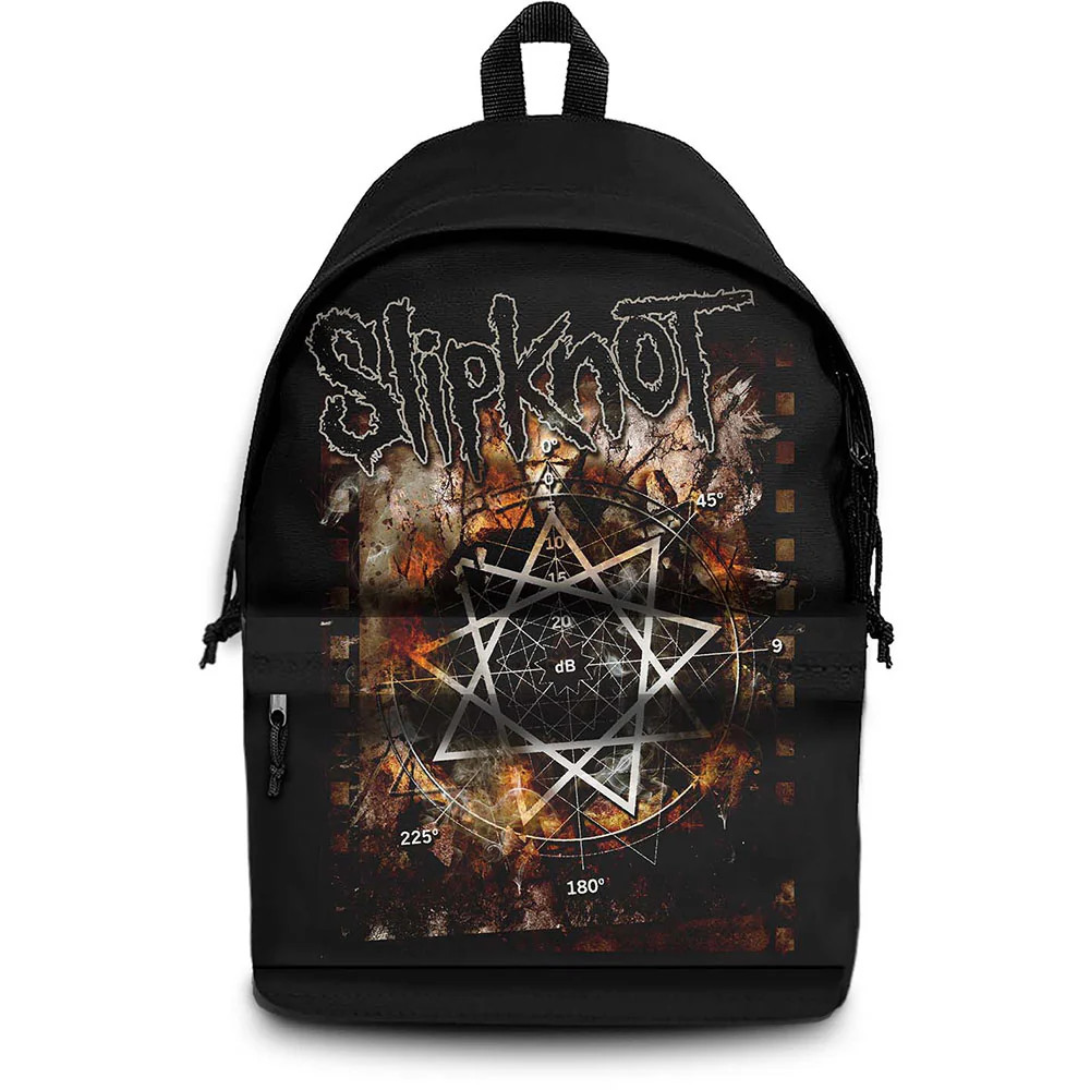 Slipknot  Daypack: Pentogram (Black) OFFICIAL NEW