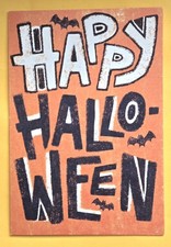 Happy Halloween Greeting Card  Envelope 5x7" 