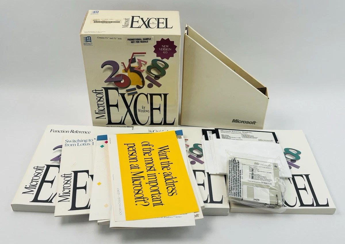 Microsoft Microsoft Windows 3.x Office & Business Software for