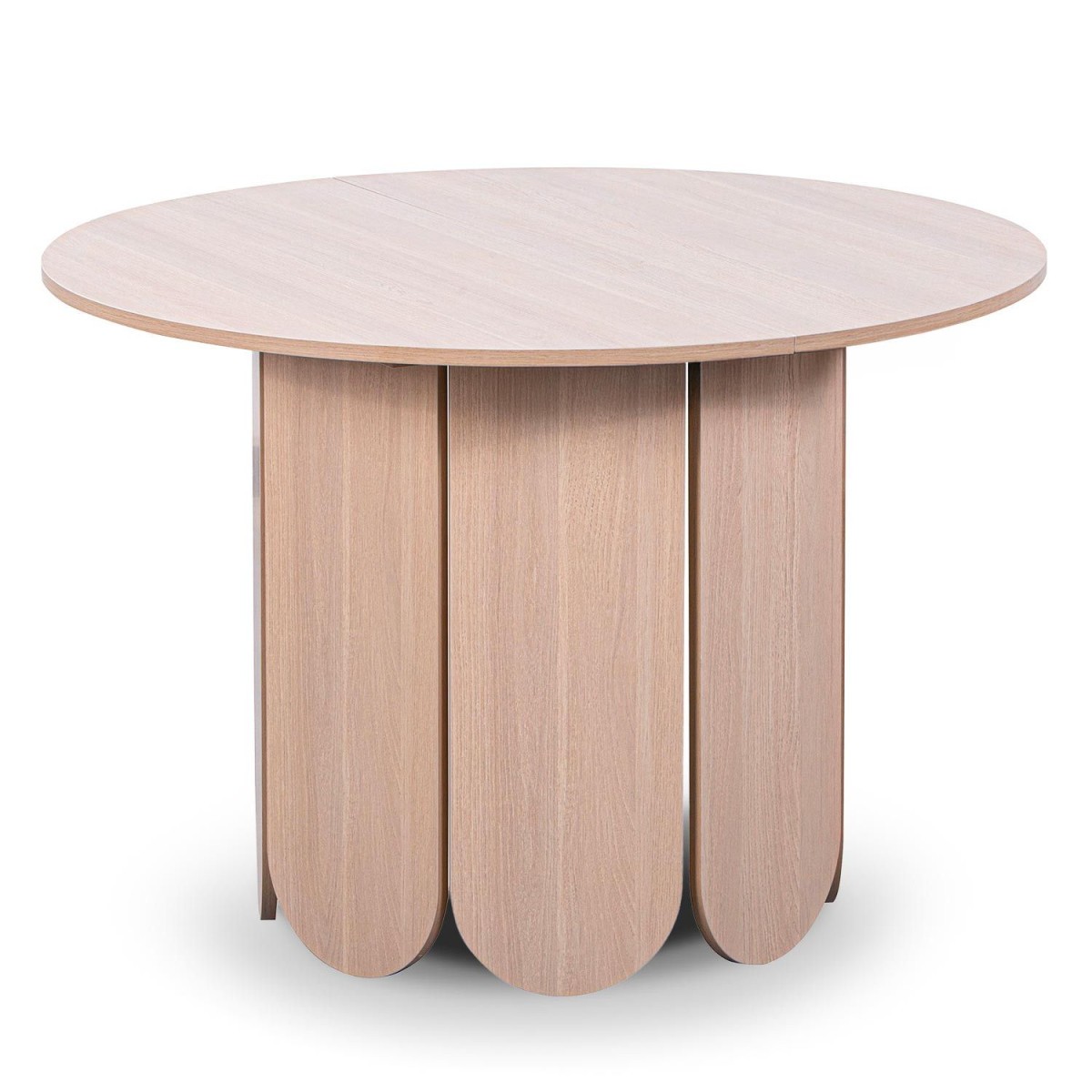 Table Julie extensible 110-310cm en bois clair, solution gain de place - 2