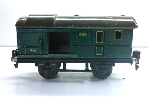 Märklin Spur 0 Gepäckwagen 17260 "Blechwagen" - ohne OVP # 9307 | Zustand: Gebraucht