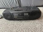 Sony CFD-12 boom box WORKING CASSETTE; BROKEN CD PLAYER; read description