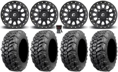 Fuel Vector Bdlk 15'' Wheels Bk 32'' Sniper 920 Tires Can-Am Renegade Outlander
