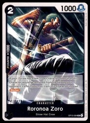 Roronoa Zoro OP15-094 Adventure on Kami's Island One Piece TCG