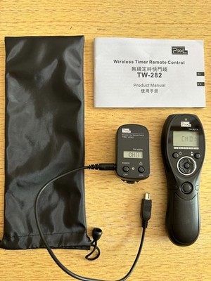 Pixel TW-282TX Wireless Remote Control Timer Funk-Fernauslöser für Nikon