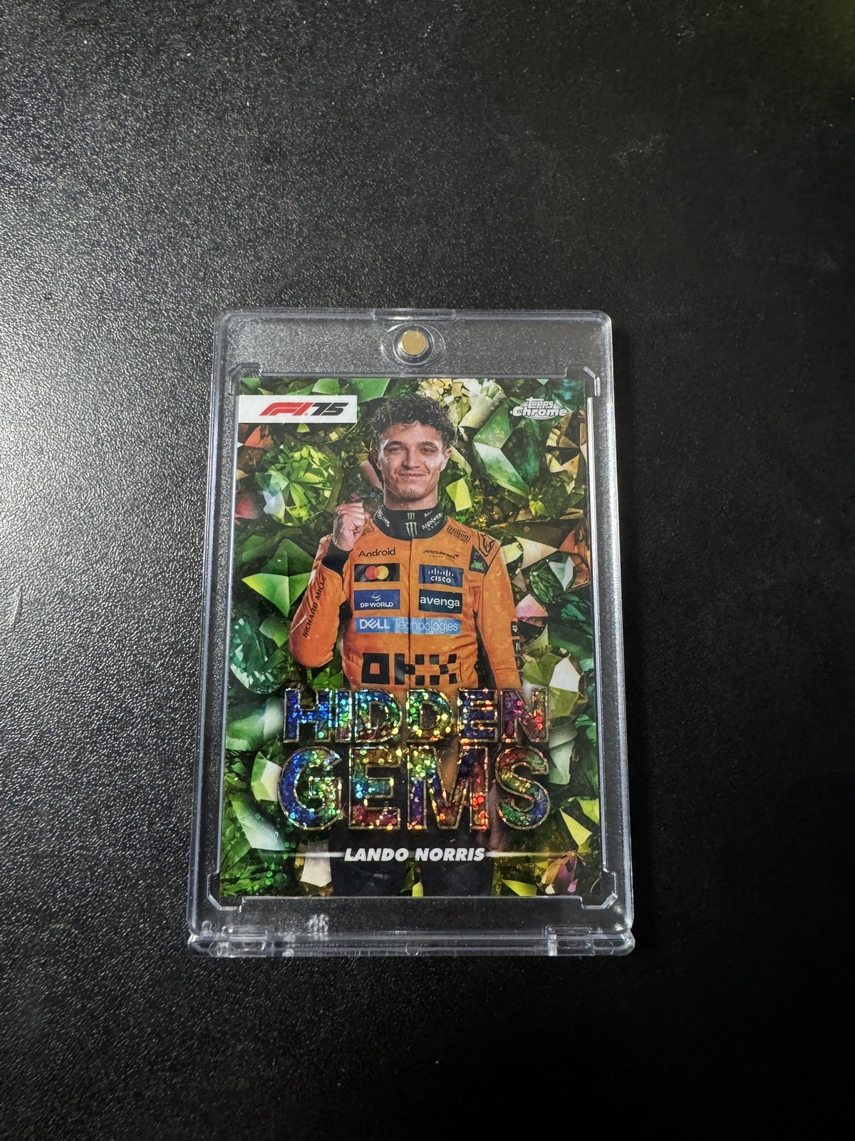 2025 Topps Chrome F1 Hidden Gems Lando Norris SSP