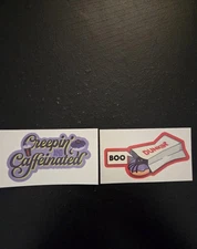 *Rare* Dunkin' Halloween Temporary Tattoo - Set Of 2