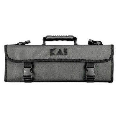Kai Shun Messertasche Klein Messer Etui Kochmessertasche Tasche für 5 Messer