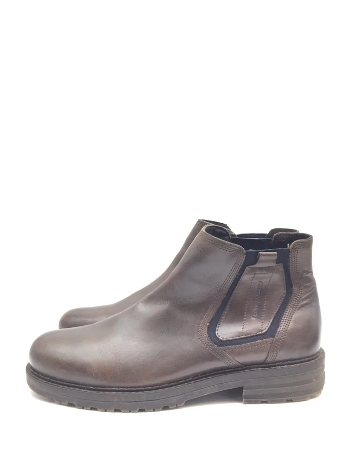 Camel Active Seoul Botas De Cuero Marrón Para Hombre T.43 US.10 UK.9 - Imagen 2 de 4