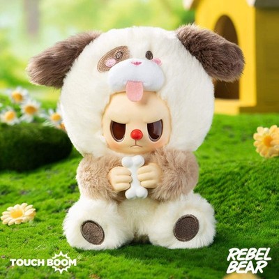 Touch Boom Rebel Bear Animal Series Vinyl Plush Blind Box